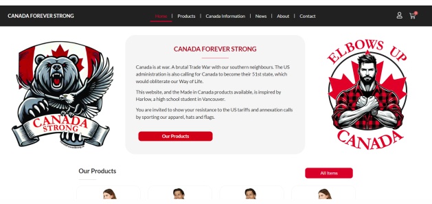 Canada forever strong website